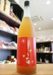 八海山の焼酎で仕込んだ梅酒　1800ml(赤)