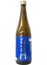 【1/23入荷】角右衛門　純米吟醸　超速即詰　ミッドナイトブルーラベル　1800ml