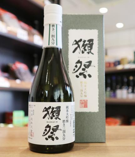 獺祭　純米大吟醸　磨き三割九分　【DX箱】　300ml | 矢島酒店