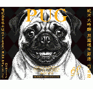 【3/30入荷】林本店　PUG(パグ)-Black Pearl-　純米大吟醸　無濾過生原酒　1800ml