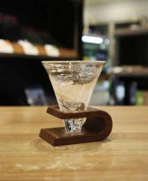 淳工房 木グラス　【ウズ・小】ツツミ台　単品