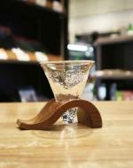 淳工房 木グラス　【バブル・小】ナミ台　単品