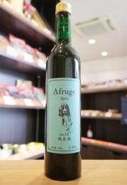 木戸泉　Afruge　No.1　2018　純米酒　赤ワイン樽熟成　500ml(水色)