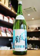 〆張鶴　吟醸　生貯蔵酒　1800ml(水色)