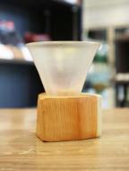 淳工房　木グラス　【虹彩・一位】　中サイズ(約110cc)