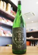 笑四季　Sensation　黒ラベル　純米　火入れ　1800ml
