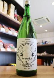 笑四季　Sensation　白ラベル　純米　火入れ　1800ml