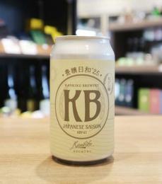 【要クール便】寒菊　Kankiku Brewery　豊穣日和'25 -セゾン編　350ml缶(ベージュ)