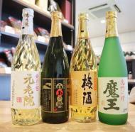 白玉醸造　飲み比べ　【元老院・魔王・白玉の露・彩煌の梅酒】　720ml×4本
